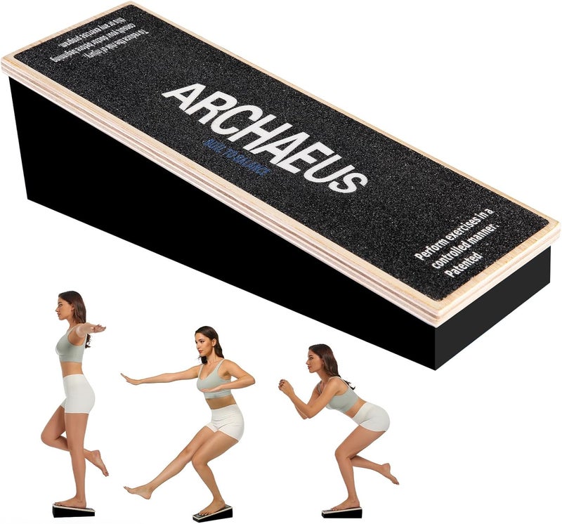 ARCHAEUS Athletic Balance Boards,Slant Board,Wobble Board,Balance Wedge for Condition Your Body and Prevent Injury - Image 1